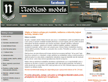 Tablet Screenshot of nordlandmodels.com